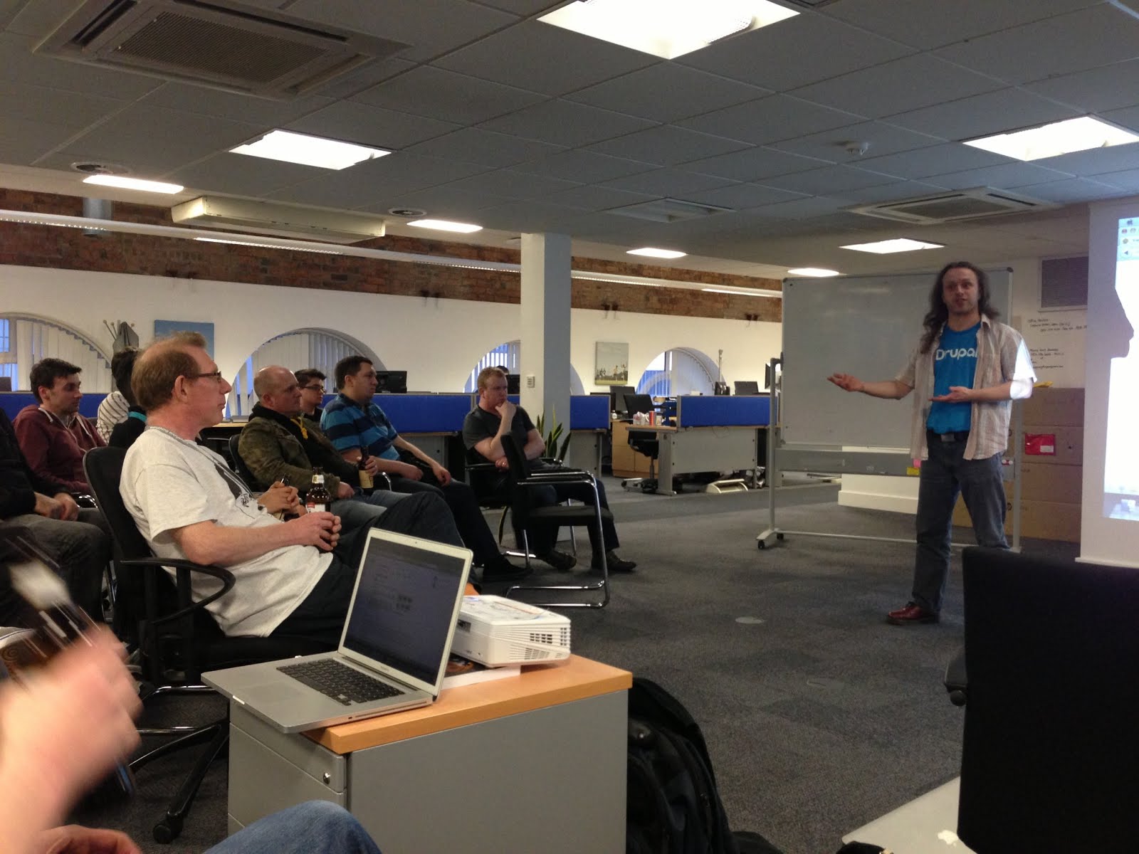 Andrew MacPherson talks about the steering group for the new Drupal England and Wales association.